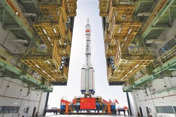 新华社发中国载人航天工程办公室4月17日表示,当日,神舟十八号载人