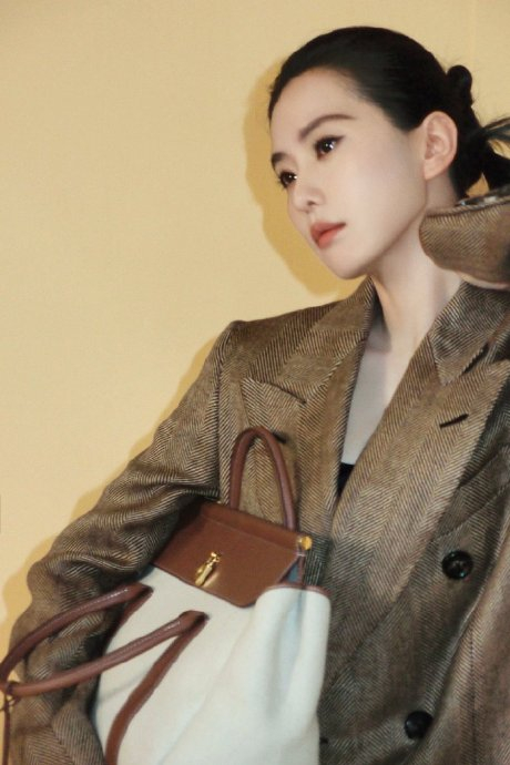 刘诗诗费加罗四月刊封面,金丝眼镜造型好a好飒,麻辣女教师有了脸