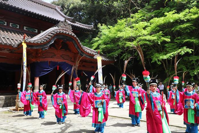 日本祭孔图片