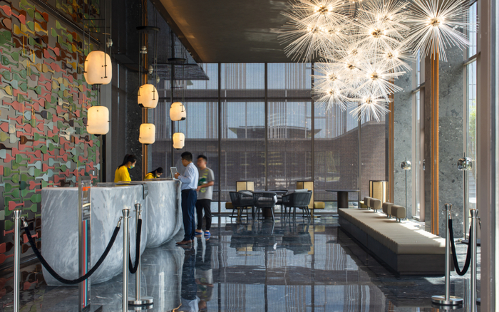 ▲资料图：酒店大堂。图/IC photo