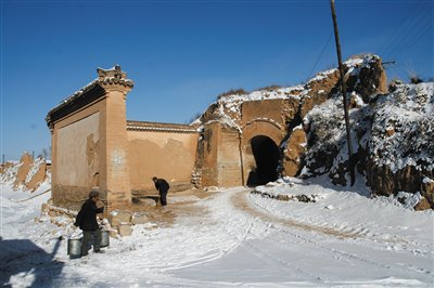 受访者供图河北蔚县西合营司家洼堡门.