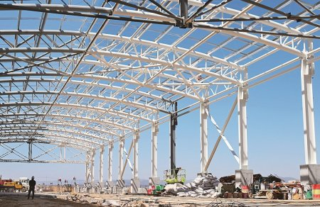 工程完成60% 全力冲刺7月试生产|玻璃纤维|施工|工程_新浪新闻