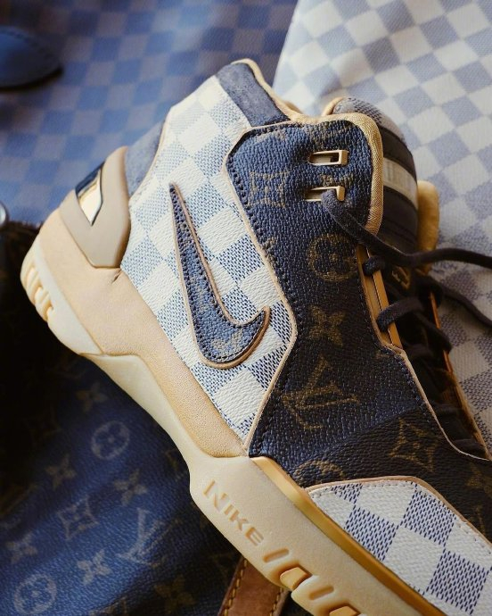 nike air zoom generation "wheat"改"lv"