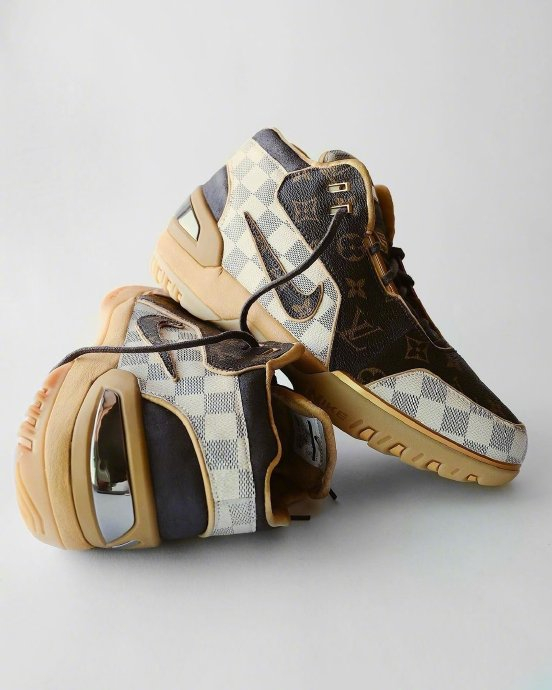 nike air zoom generation "wheat"改"lv"