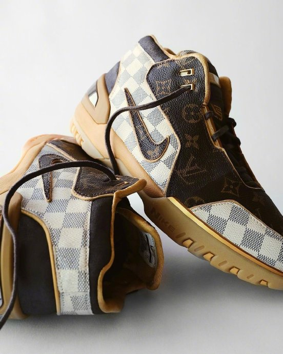 nike air zoom generation "wheat"改"lv"