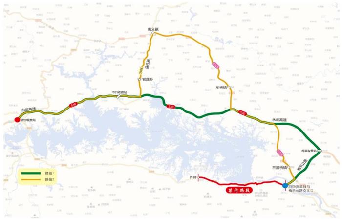 2021蠡县限行路段地图图片