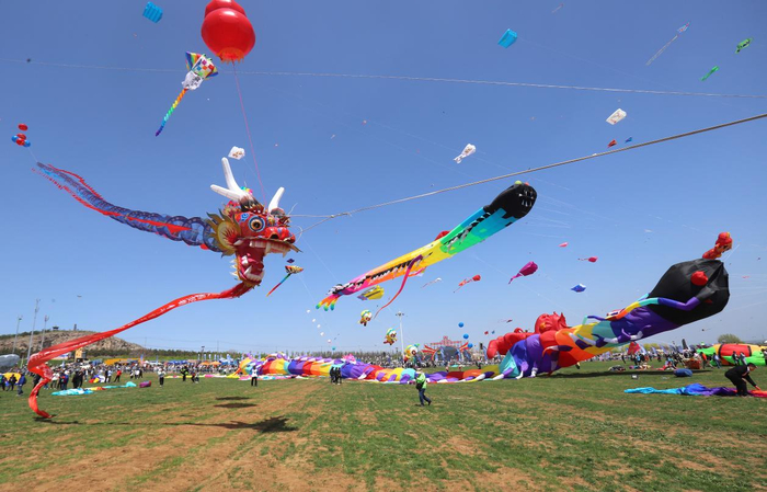 万人放飞,世界瞩目!第41届潍坊国际风筝会启幕