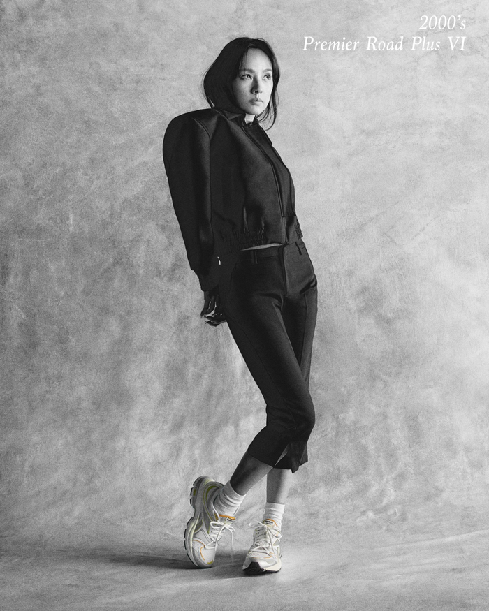 李孝利演绎 reebok 复古大片!