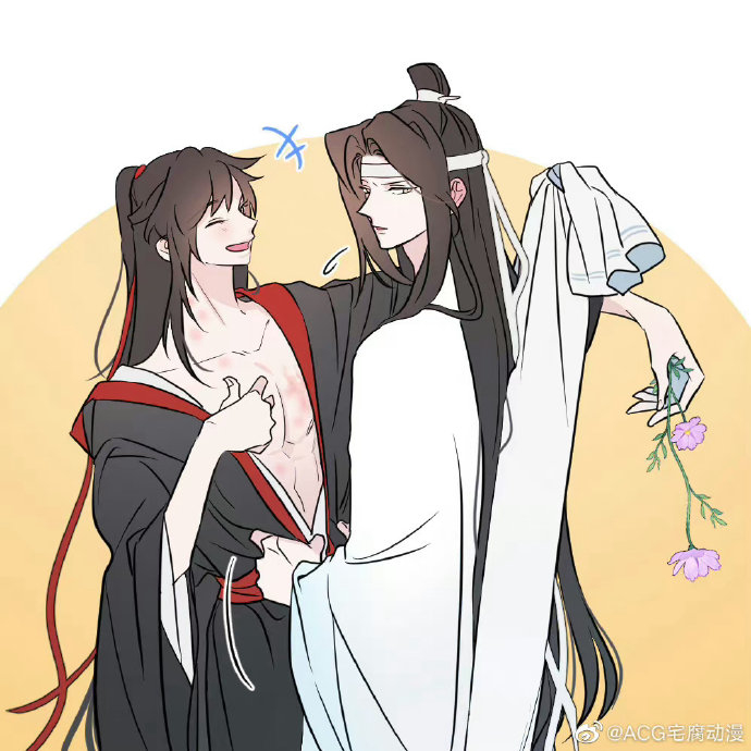 含光君眼神警告,羡羡的身子也是你们敢看的 twi:lllbronzelll