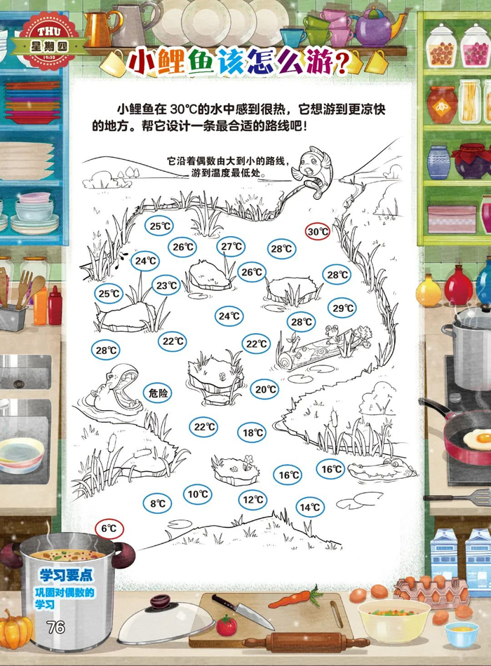 说是把孩子爱玩的游戏一个不落,全部包罗进来——涂色,连线,剪折纸