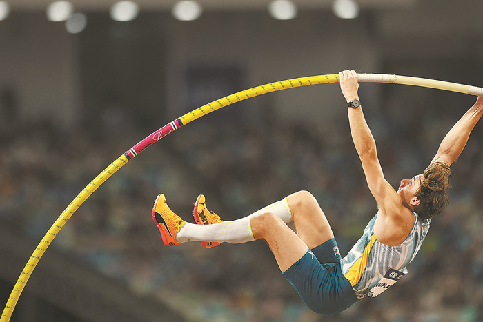 世界田联钻石联赛 杜普兰蒂斯9破撑竿跳高世界纪录