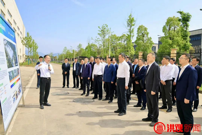 先进制造业现场巡看活动走进新建区,南昌县(小蓝经开区),进贤县
