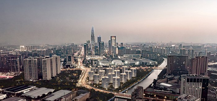 实景合成图 | 海晏天珺项目部分为效果图，仅供参考