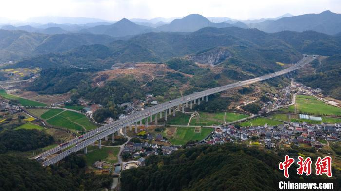 杭州绕城高速公路西复线张家店大桥.