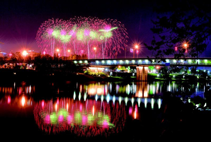 四支队伍强强对决,演绎湘赣焰火之美|浏阳|焰火|湘赣_新浪新闻