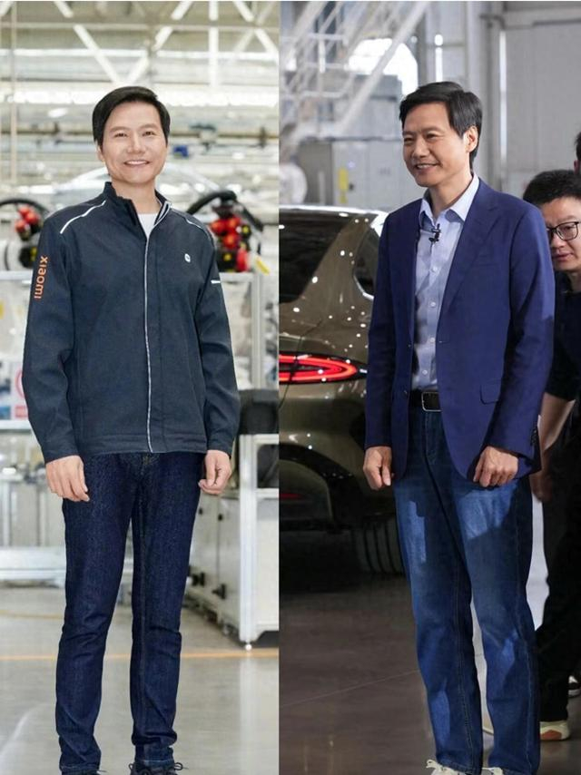以前雷军的穿搭总是被人吐槽,但自从小米汽车发布后,他的衣品肉眼可见
