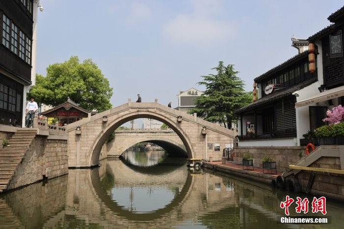(文化中国行)走进无锡千年古运河畔 漫步老巷感受文脉