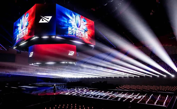 （决赛场馆。腾讯电竞供图）