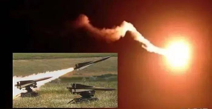 乌军此前发布的“霍克”防空导弹作战画面截图
