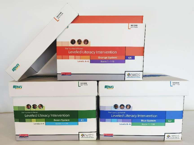 “英语开口神器”海尼曼英语分级阅读图书。受访者供图