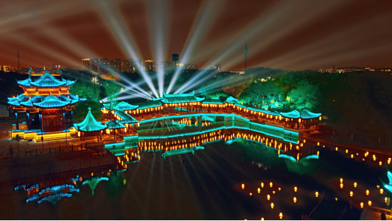 同程旅行赋能甪直古镇更新,青靛甪直沉浸式夜游景区即将开放|迭代|甪