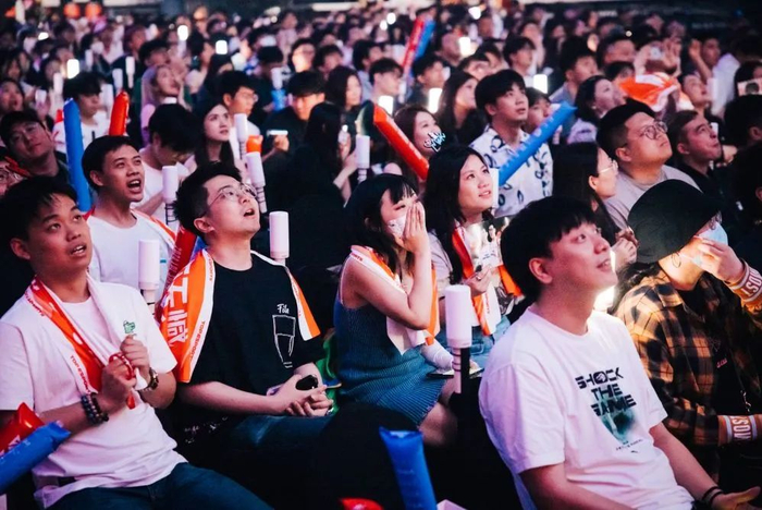 （比赛现场。腾讯电竞供图）