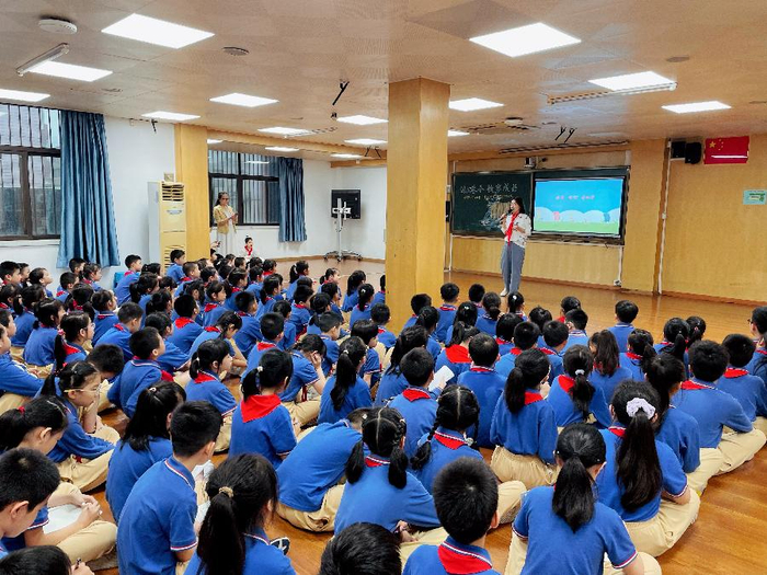 越秀区小北路小学开启"阅读月" 将开展系列阅读研学活动