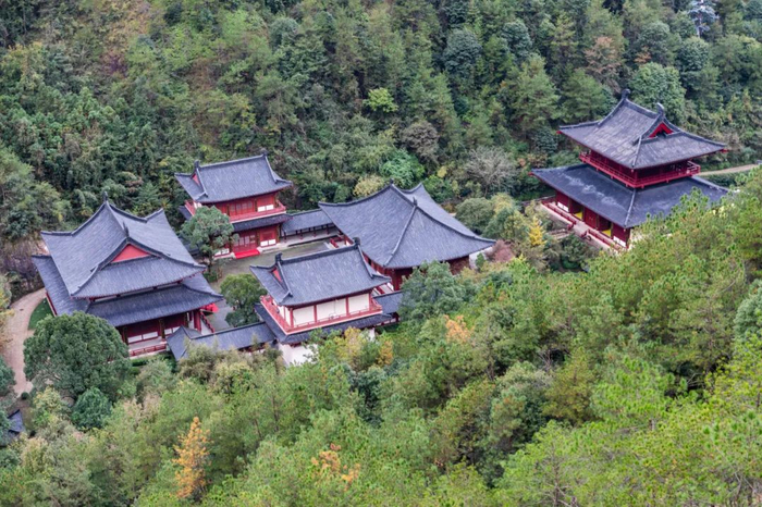 缙云皇帝祠宇。（图/图虫创意）