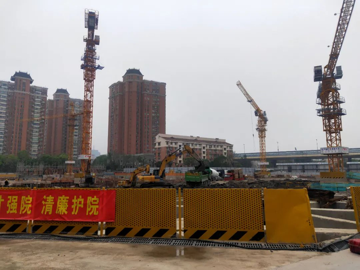 重建中的浙工新村。徐凡淋/摄