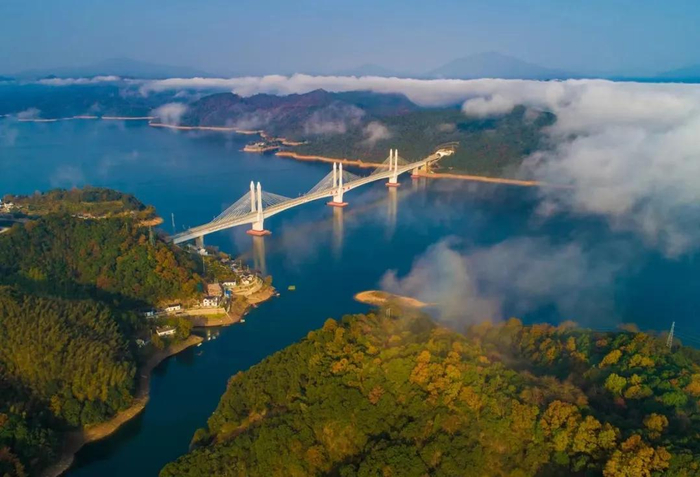 太平湖。来源：黄山区文旅