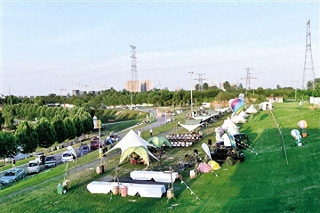 遍地“篷”友！绿城露营人气旺