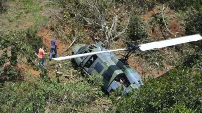厄瓜多尔一军用直升机坠毁 已造成8人死亡