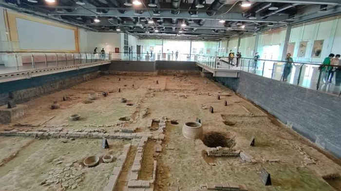 杜甫草堂遗址。 