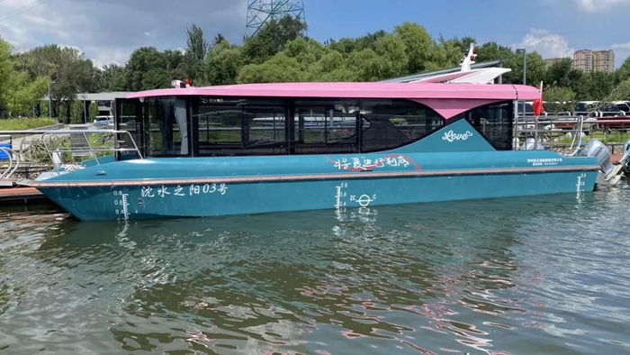 沈阳浑河游船开行啦!新增两条线路!