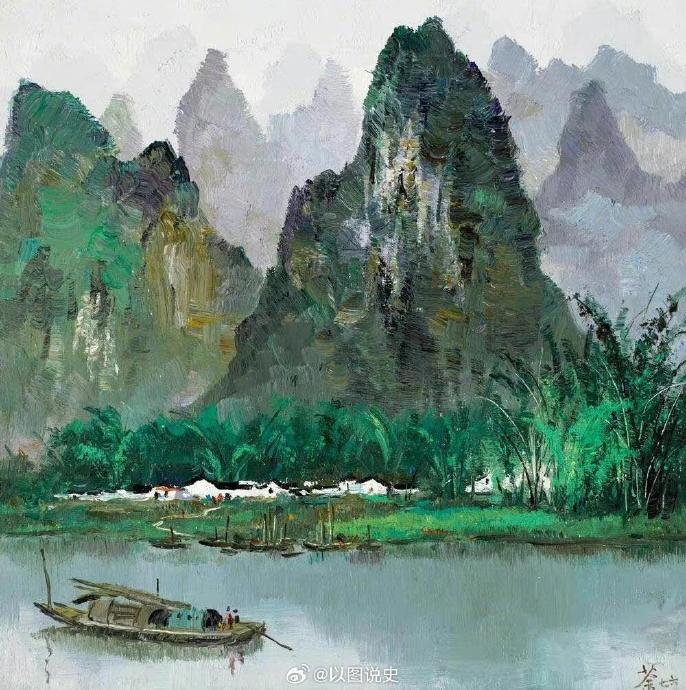千万别看太多吴冠中先生的油画