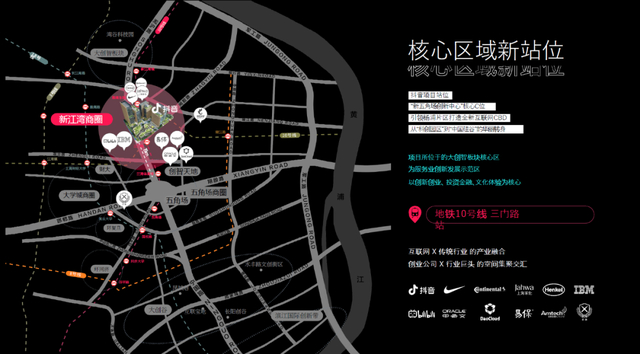 江湾里MEET678区位分析；来源：龙湖商业