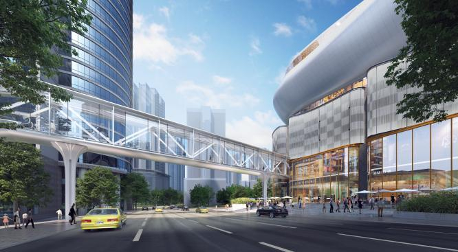 4.1公里"空中连廊" 观音桥商圈将建新地标