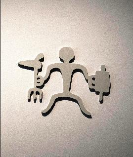 戎,左手持盾,右手操戈,戎功,是小王子必学的课程狩猎,作为重视农牧的