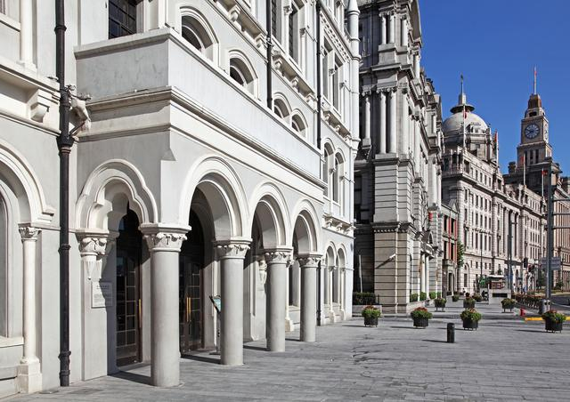 中国通商银行旧址（上海中山东一路6号） IC photo 资料图