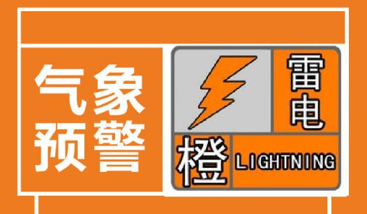 【雷电橙色预警信号】江西省气象台2024年04月29日15时56分变更雷电