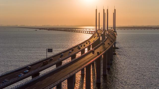 胶州湾大桥 视觉中国 图