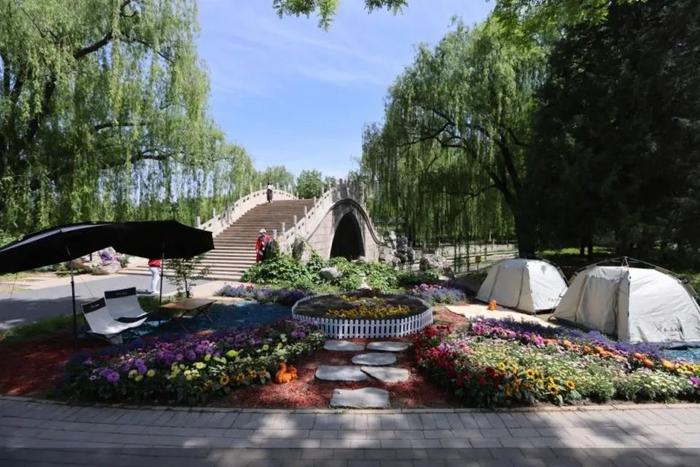北京市园林绿化局方面提示,节日期间城区公园游客较为集中,郊区公园