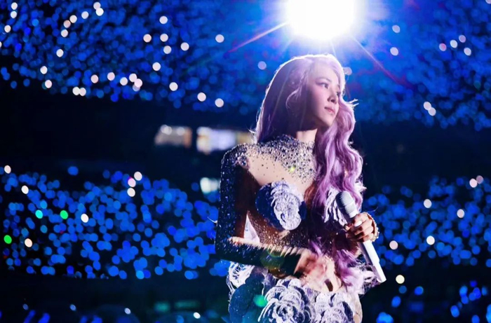 ▲蔡依林演唱会现场。图/蔡依林微博