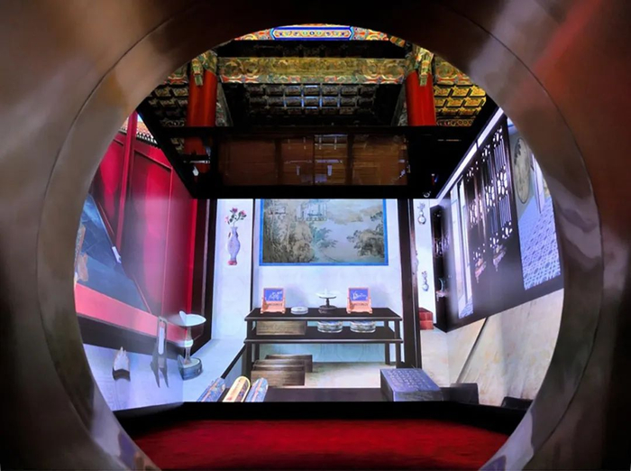 图6 三希堂数字宫廷原状