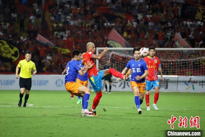 中甲联赛:广西平果哈嘹1:0胜云南玉昆居积分榜第三