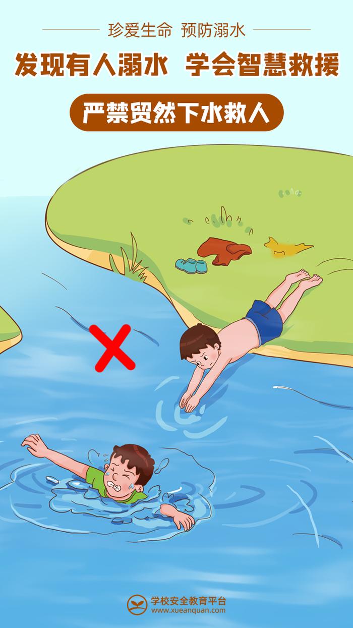 假期出游，谨防孩子溺水！