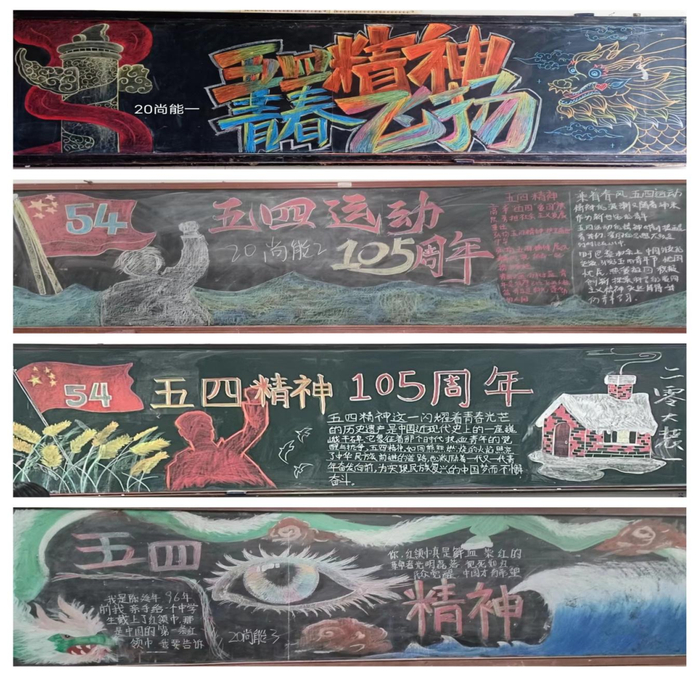 机电技术专业部和学前教育专业部开展了黑板报和手抄报比赛,内容涉及