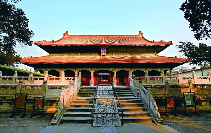 曲阜孔庙大成殿。（图源：文博曲阜）