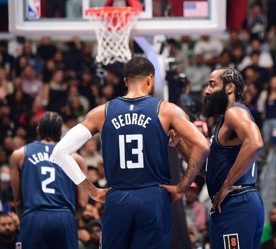 快船有意续约乔治哈登|快船|保罗·乔治|詹姆斯·哈登