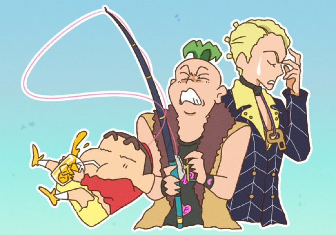 蜡笔小新画风版 jojo x :08261125